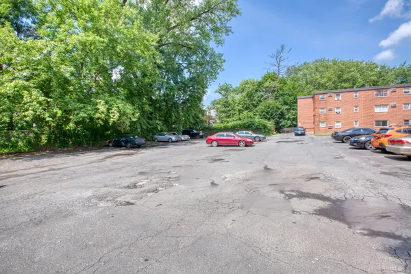 an outdoor space with patio