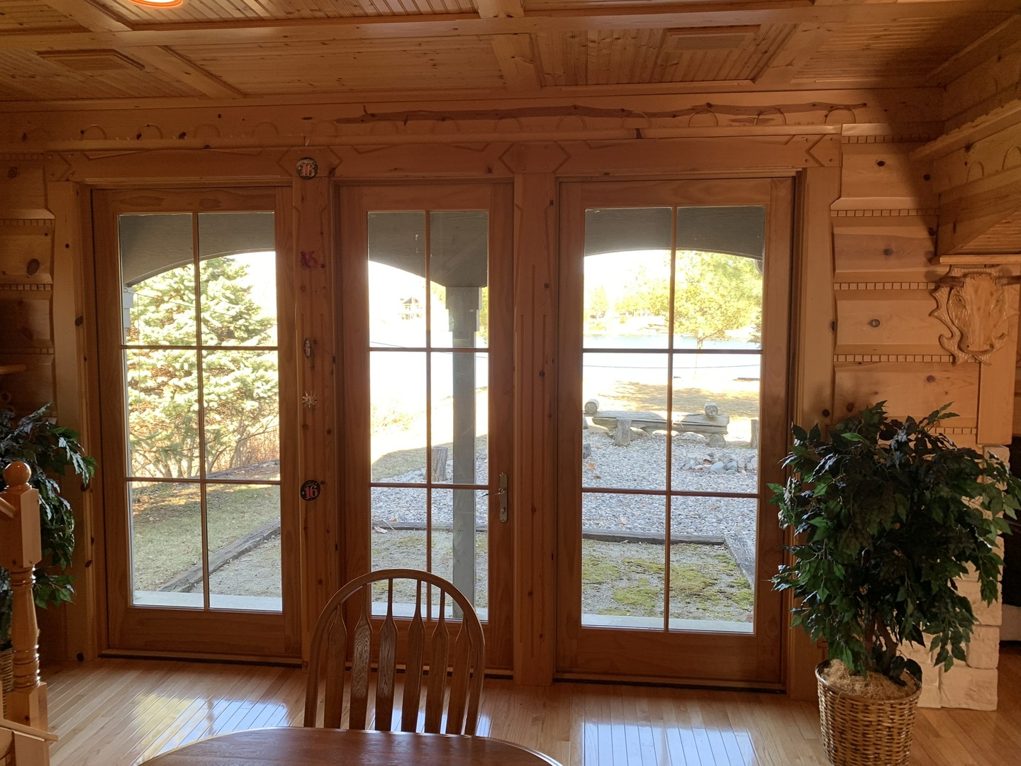 423 Mallard Point Drive Danville, IL 61834 - Photo 13 of 40 a view of a porch with wooden floor and outdoor space