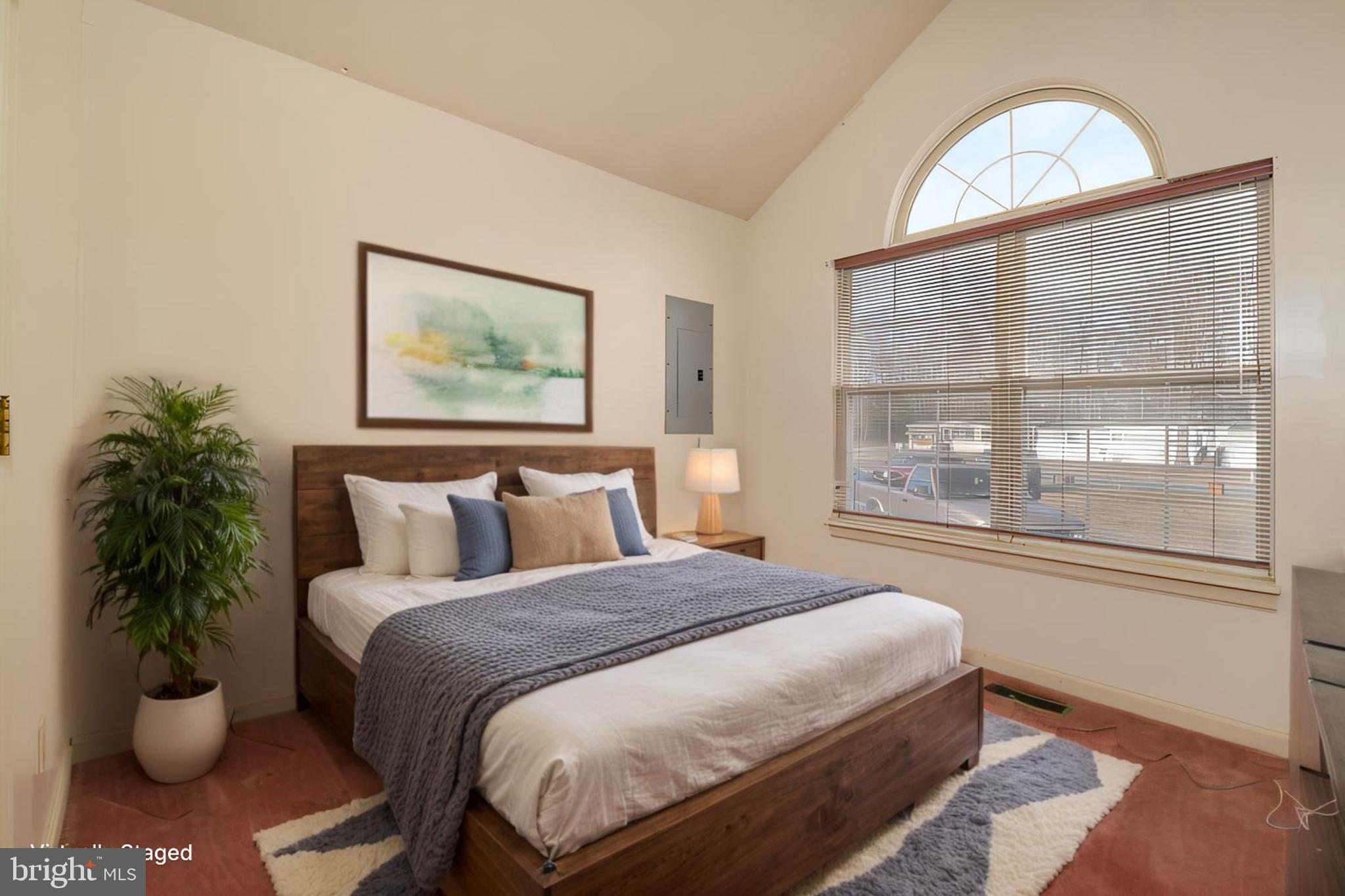 1024 Fence Post Lane Viola, DE 19979 - Photo 25 of 47 a bedroom with a bed and a large window