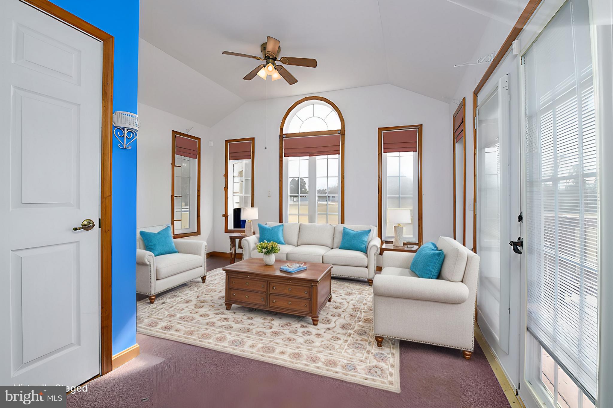 1024 Fence Post Lane Viola, DE 19979 - Photo 35 of 47 a living room with furniture and a large window