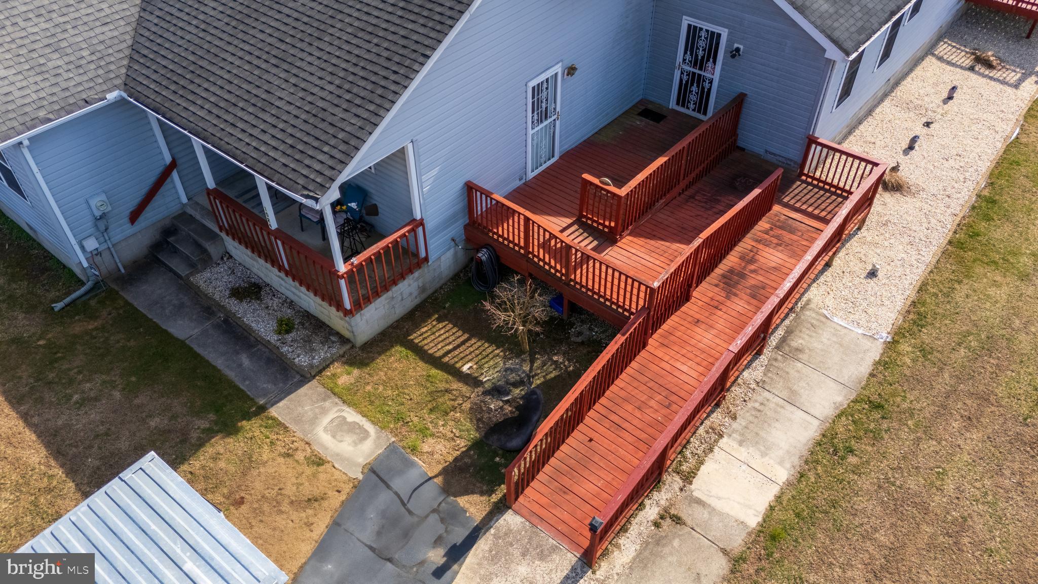 1024 Fence Post Lane Viola, DE 19979 - Photo 6 of 47 a aerial view of a house with a roof deck