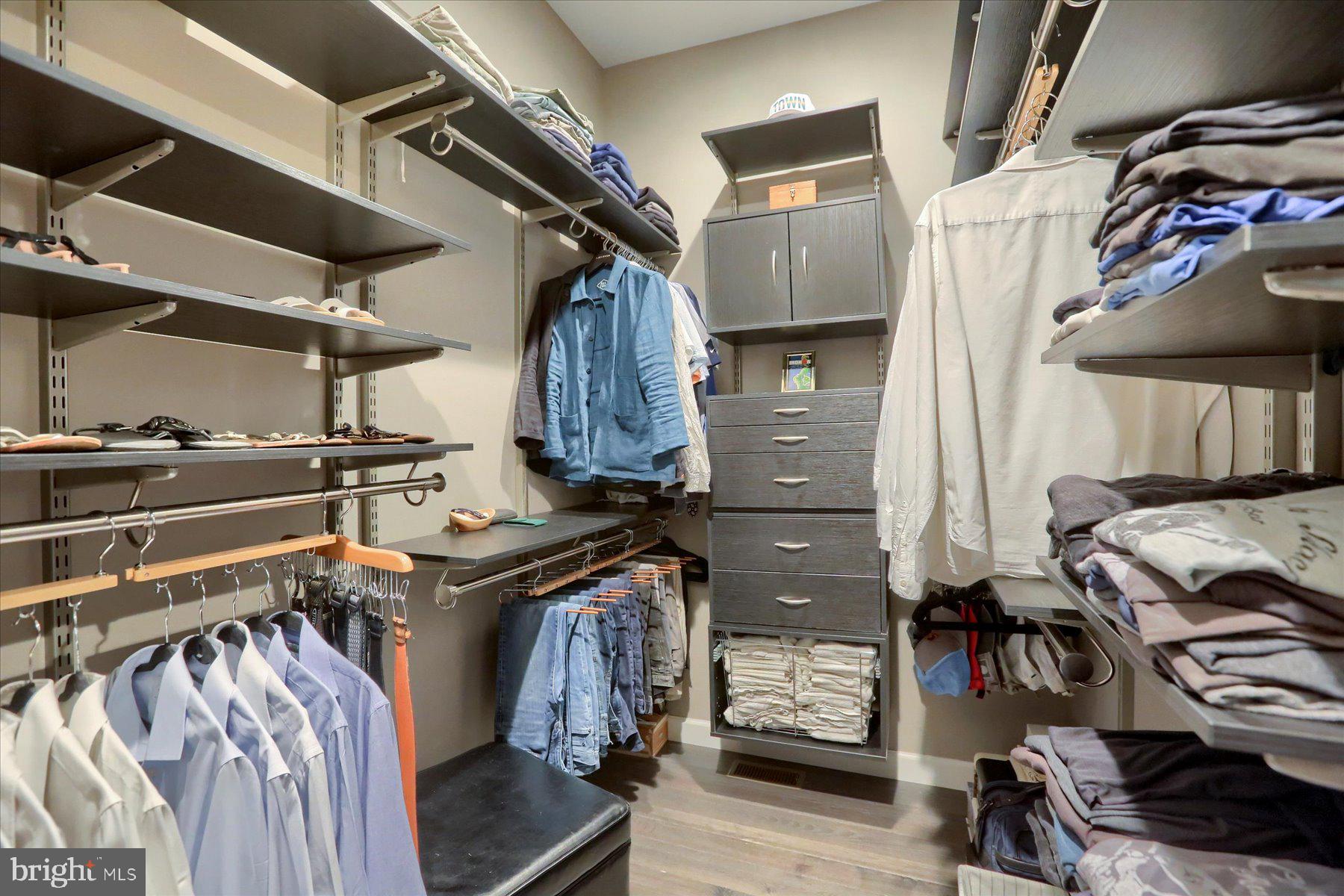 503 Maple Avenue Hershey, PA 17033 - Photo 24 of 43 a view of walk in closet with clothes and shoes