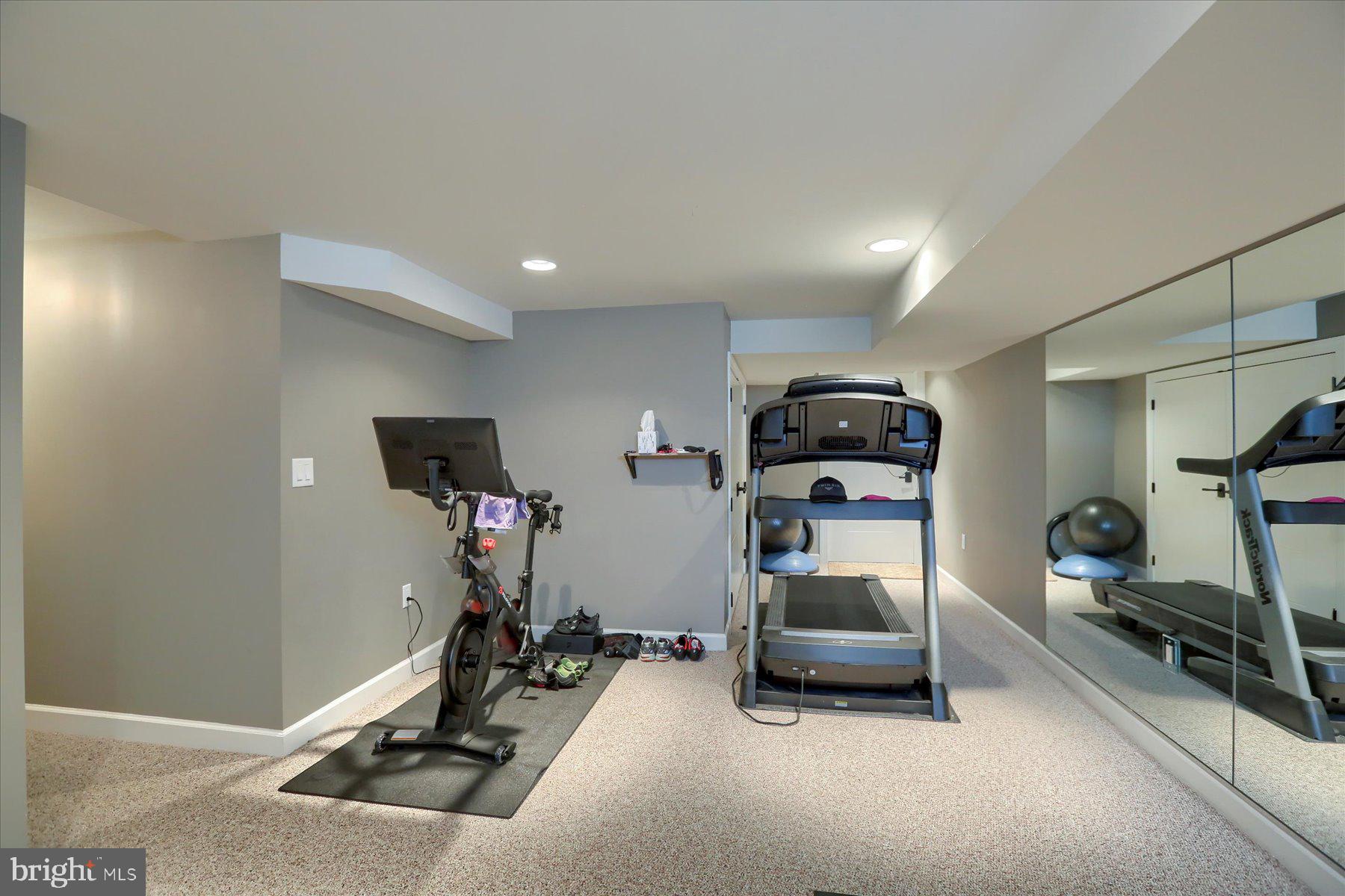 503 Maple Avenue Hershey, PA 17033 - Photo 31 of 43 a view of a room with gym equipment