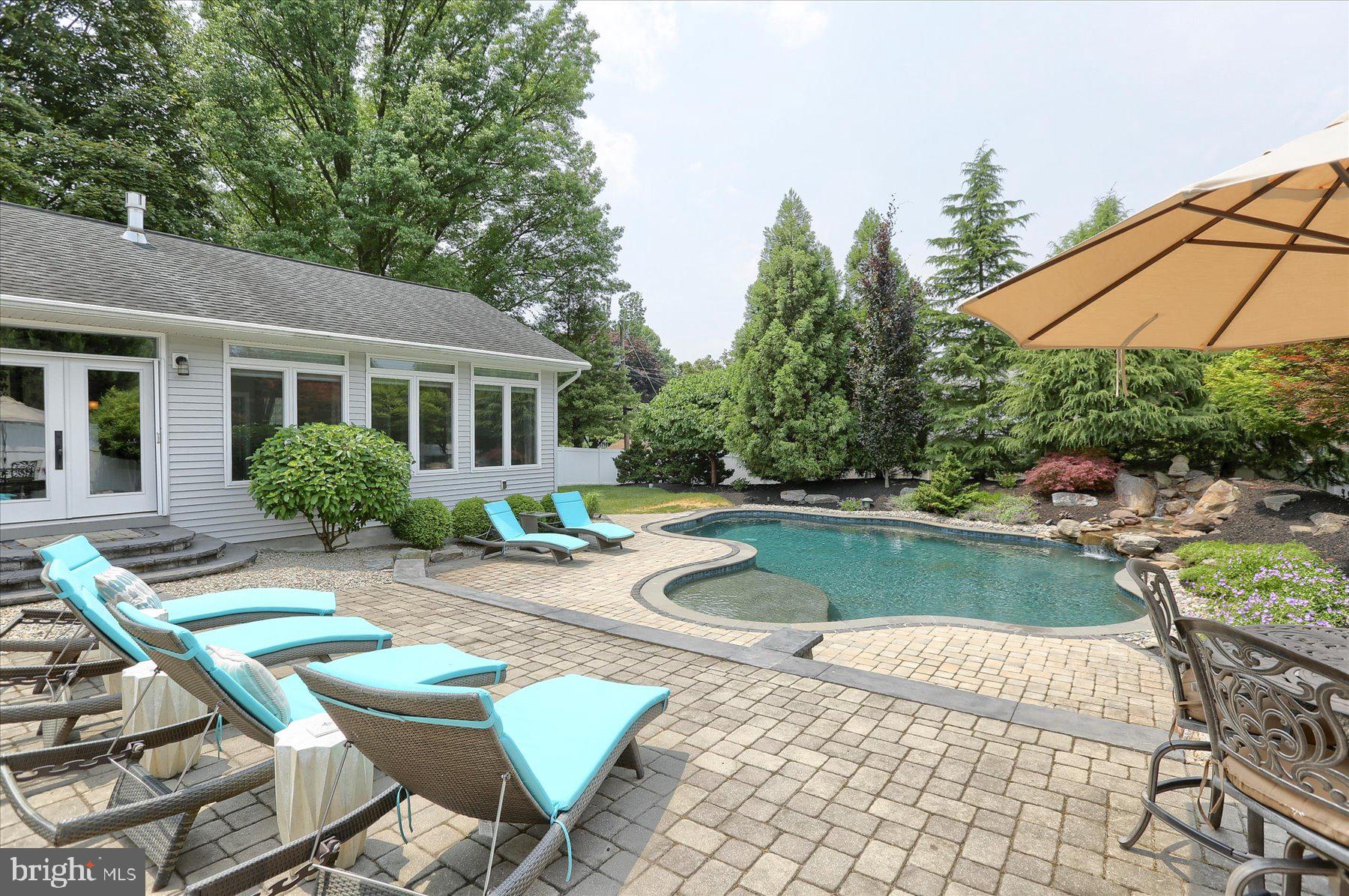 503 Maple Avenue Hershey, PA 17033 - Photo 34 of 43 a view of a backyard with sitting area