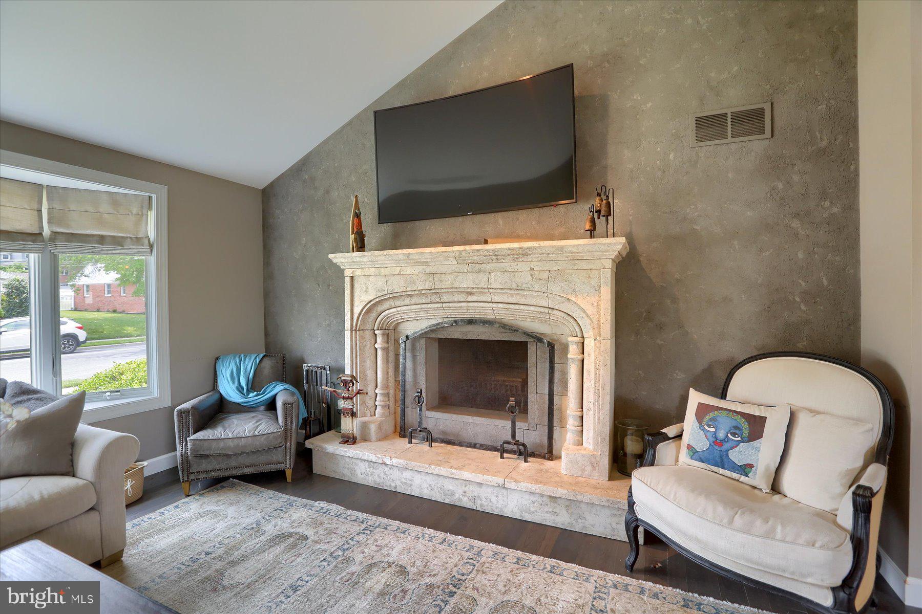 503 Maple Avenue Hershey, PA 17033 - Photo 4 of 43 a living room with furniture and a fireplace