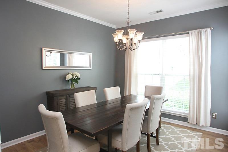 4717 Delta Ridge Court Raleigh, NC 27612 - Photo 5 of 25 Lovely dining room with plenty of room to entertain.