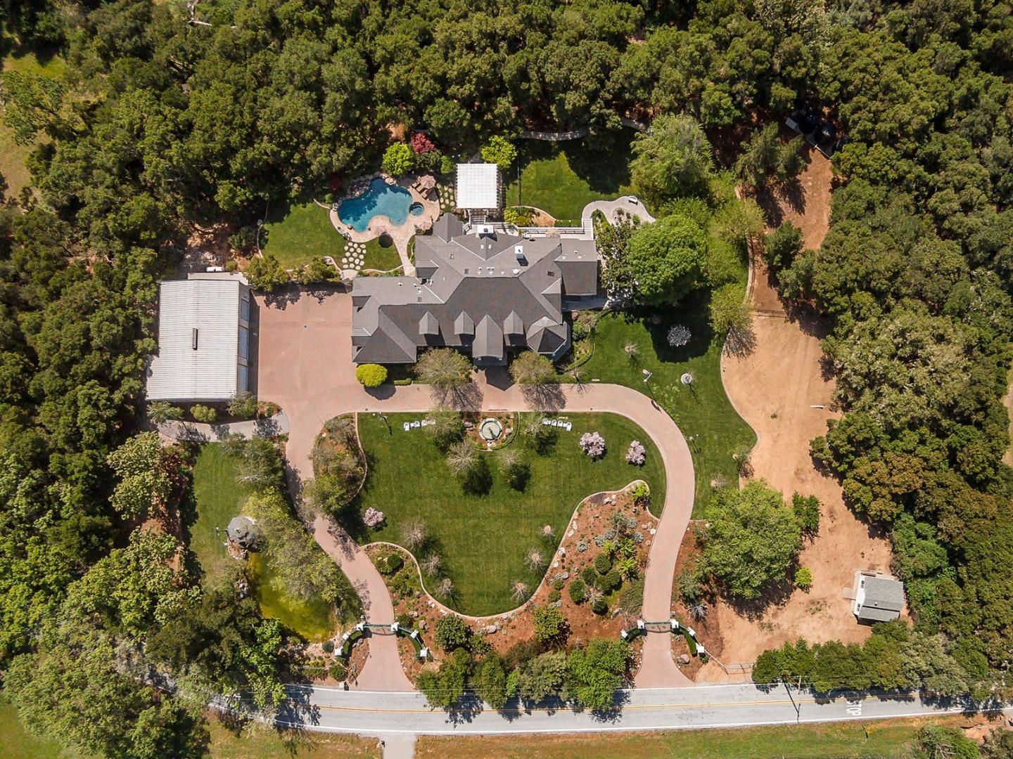 10035 Burchell Road Gilroy, CA 95020 - Photo 2 of 55 an aerial view of a
