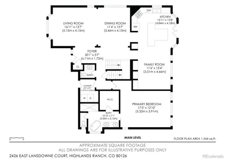 $778,000 | 2426 East Lansdowne Court, Highlands Ranch, CO 80126