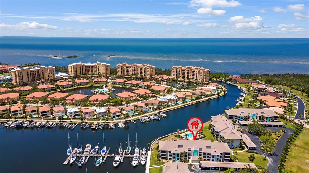 3245 Sugarloaf Key Road, Unit 24B Punta Gorda, FL 33955 - Photo 1 of 1 Building in relation to Charlotte Harbor.