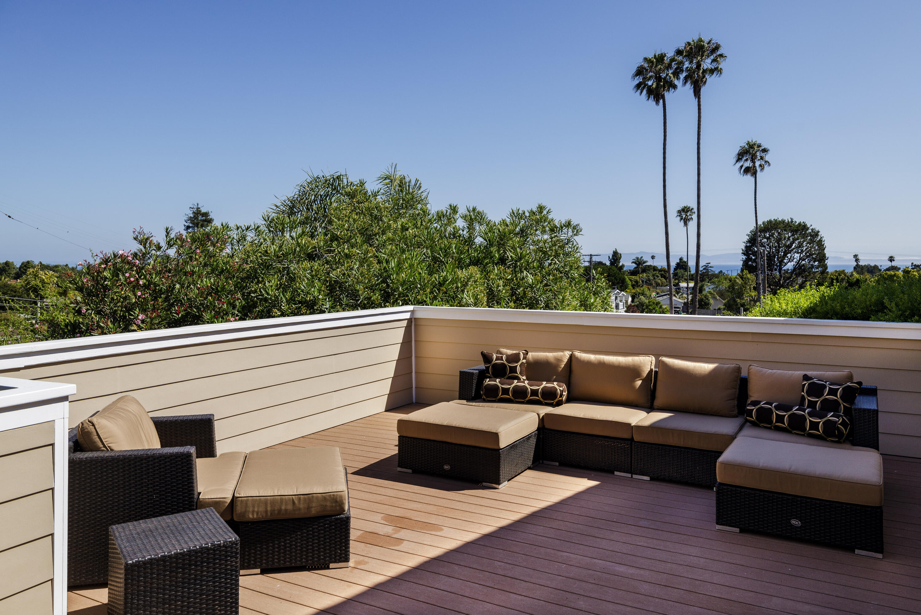 425 Fellowship Road Santa Barbara, CA 93109 - Photo 8 of 20 a view of a couches in the roof deck