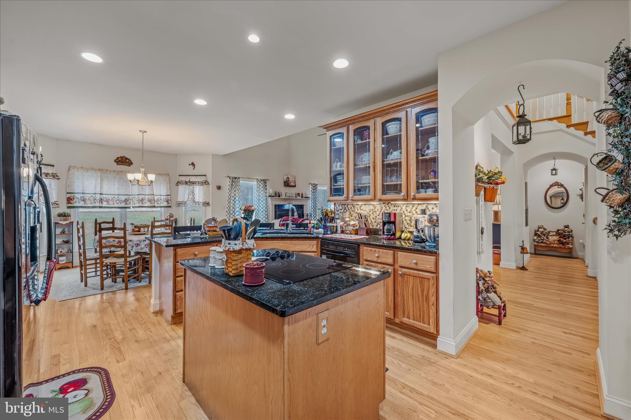 7020 Debold Road Thurmont, MD 21788 - Photo 31 of 83 a kitchen with stainless steel appliances granite countertop a stove and a sink