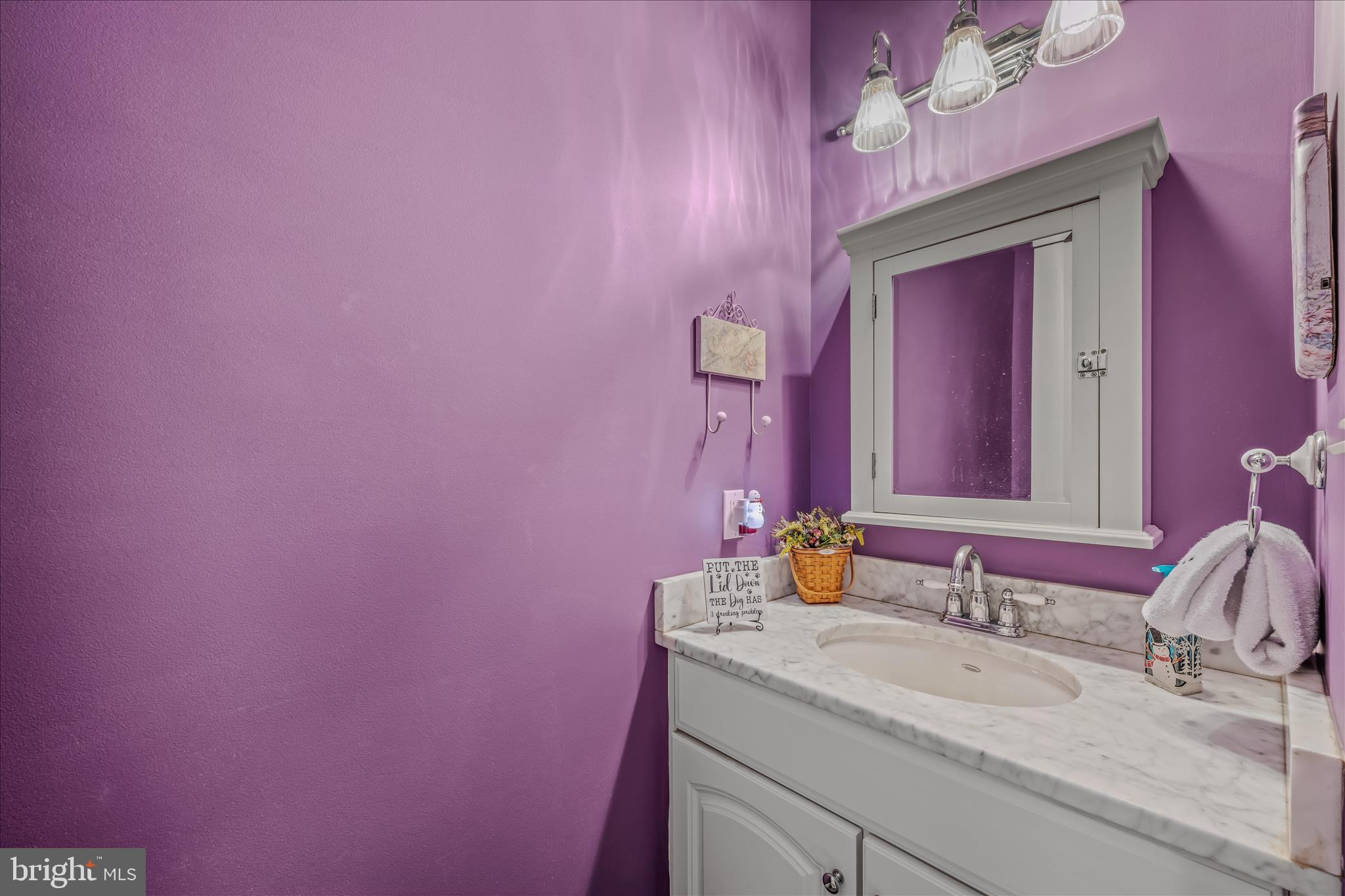 7020 Debold Road Thurmont, MD 21788 - Photo 32 of 83 a bathroom with a sink and a mirror