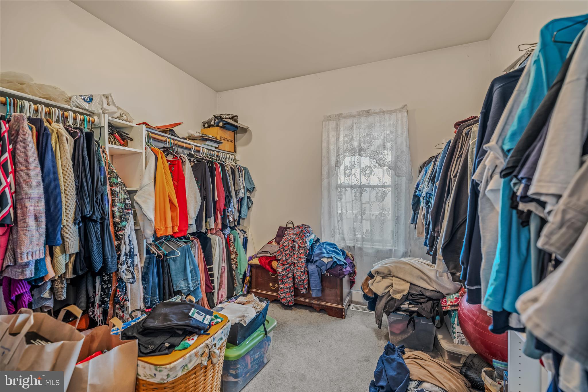 7020 Debold Road Thurmont, MD 21788 - Photo 40 of 83 a view of walk in closet with clothes
