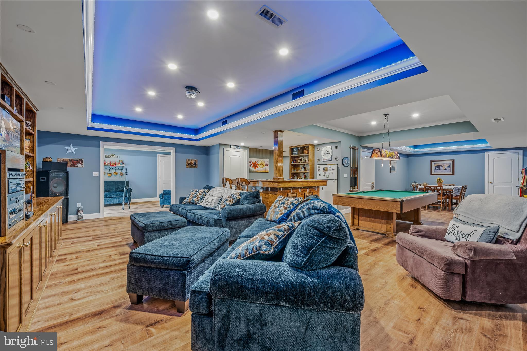 7020 Debold Road Thurmont, MD 21788 - Photo 64 of 83 a living room with furniture and a wooden floor