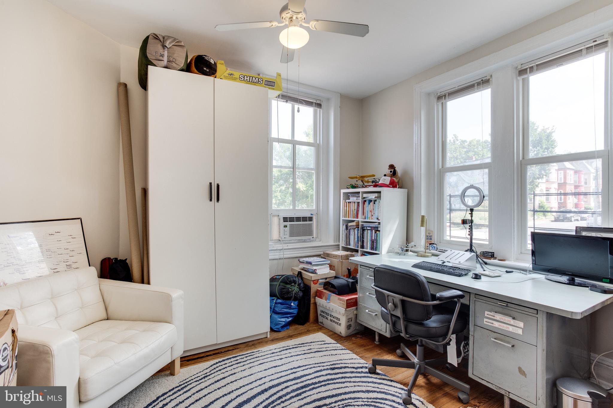 1948 3rd Street Northwest Washington, DC 20001 - Photo 15 of 32 Unit #1 Bedroom 1 Used as Office