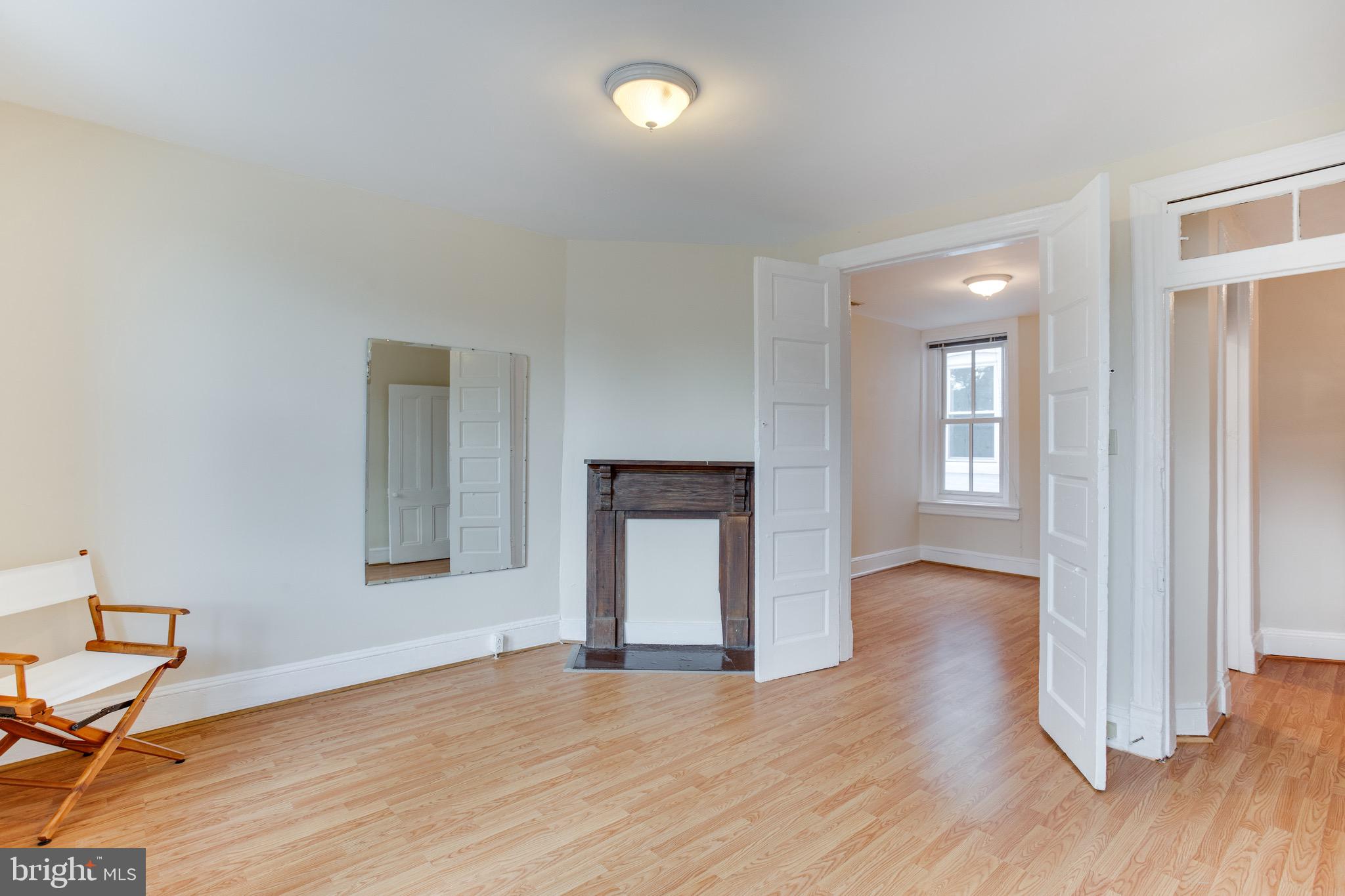 1948 3rd Street Northwest Washington, DC 20001 - Photo 7 of 32 Unit #3 Bedroom has decorative mantel