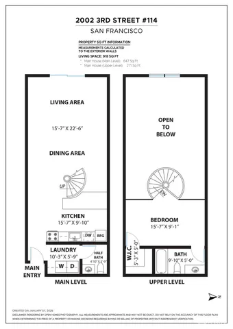 $845,000 | 2002 3rd Street, Unit 114, San Francisco, CA 94107