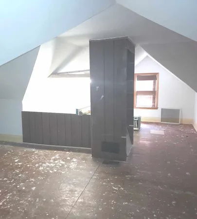 a view of storage and utility room