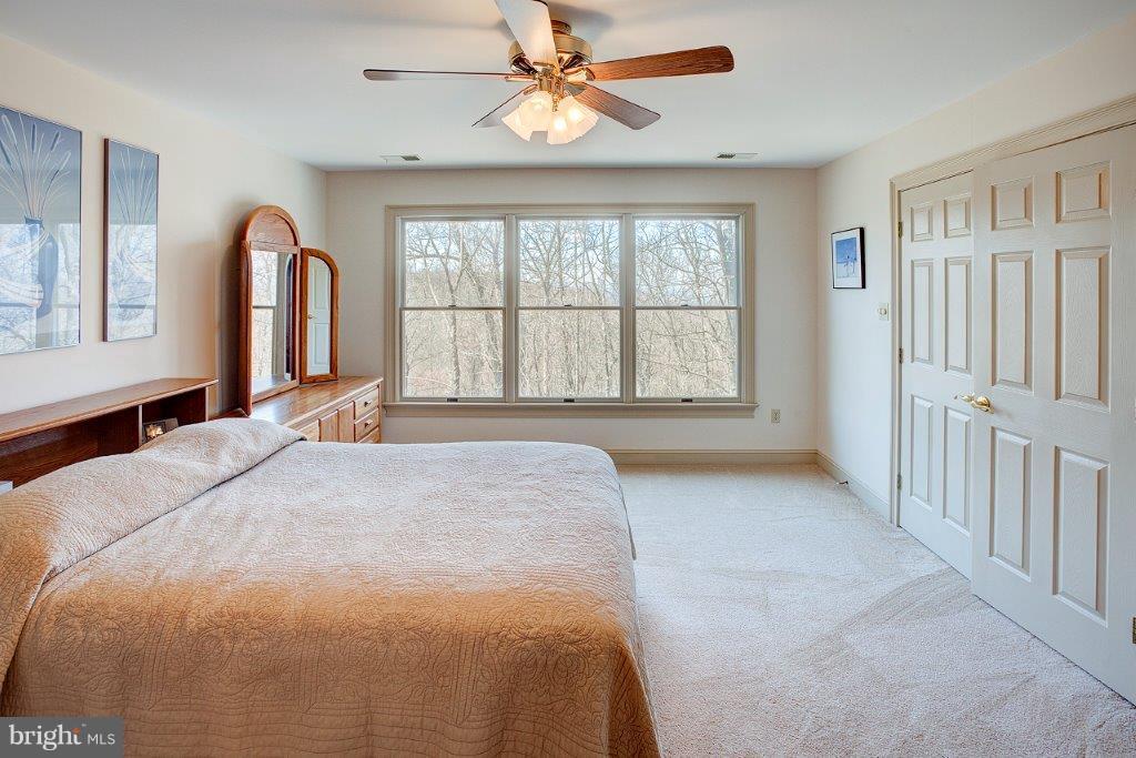 17991 Raven Rocks Road Bluemont, VA 20135 - Photo 24 of 30 a large bed sitting in a bedroom next to a window
