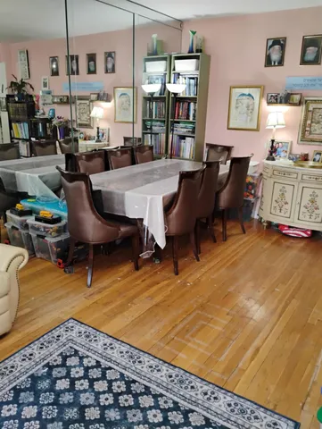 a workspace with furniture