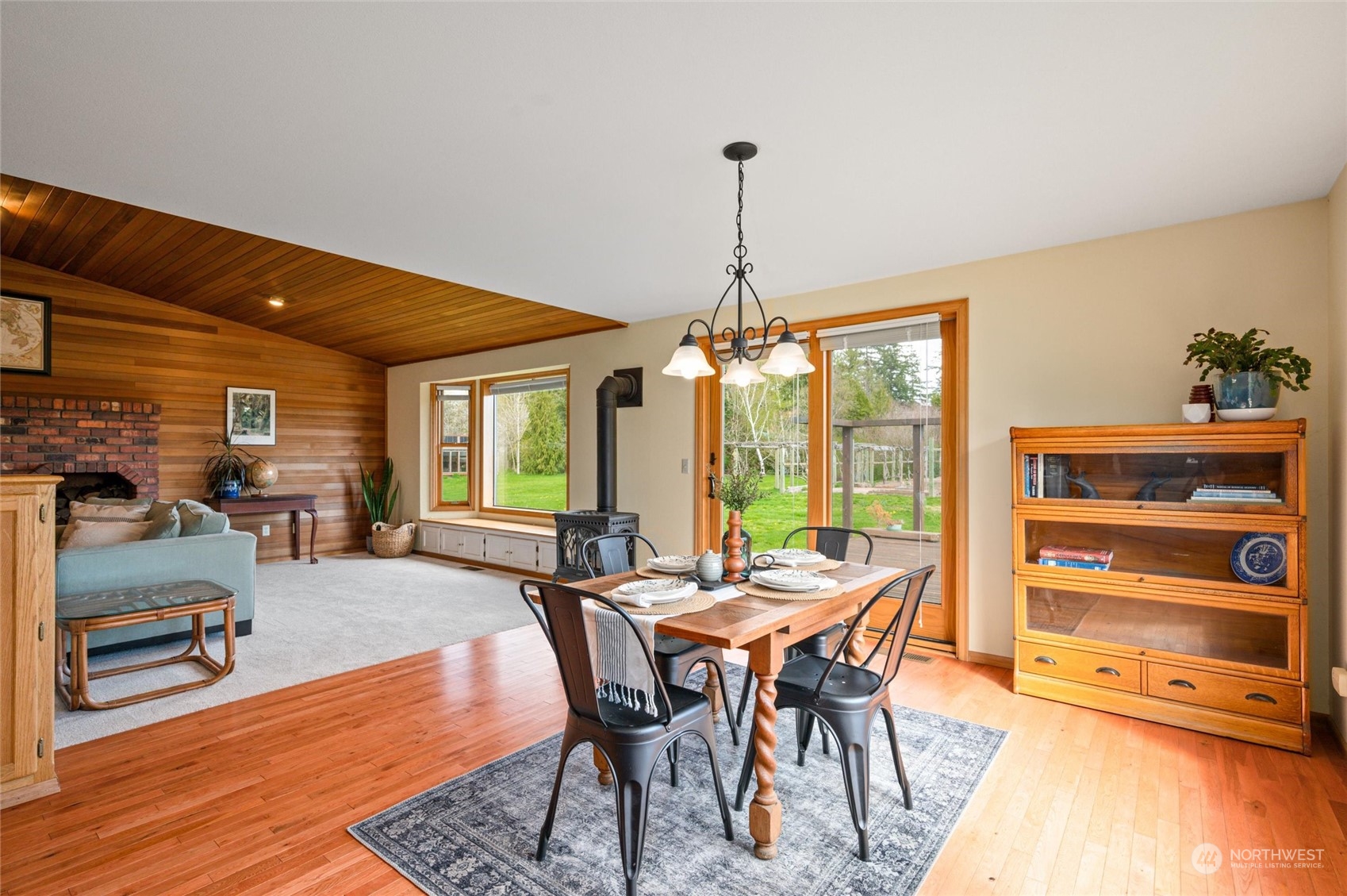 6002 Aldrich Road Bellingham, WA 98226 - Photo 6 of 30 a view of a dining room with furniture window and outside view