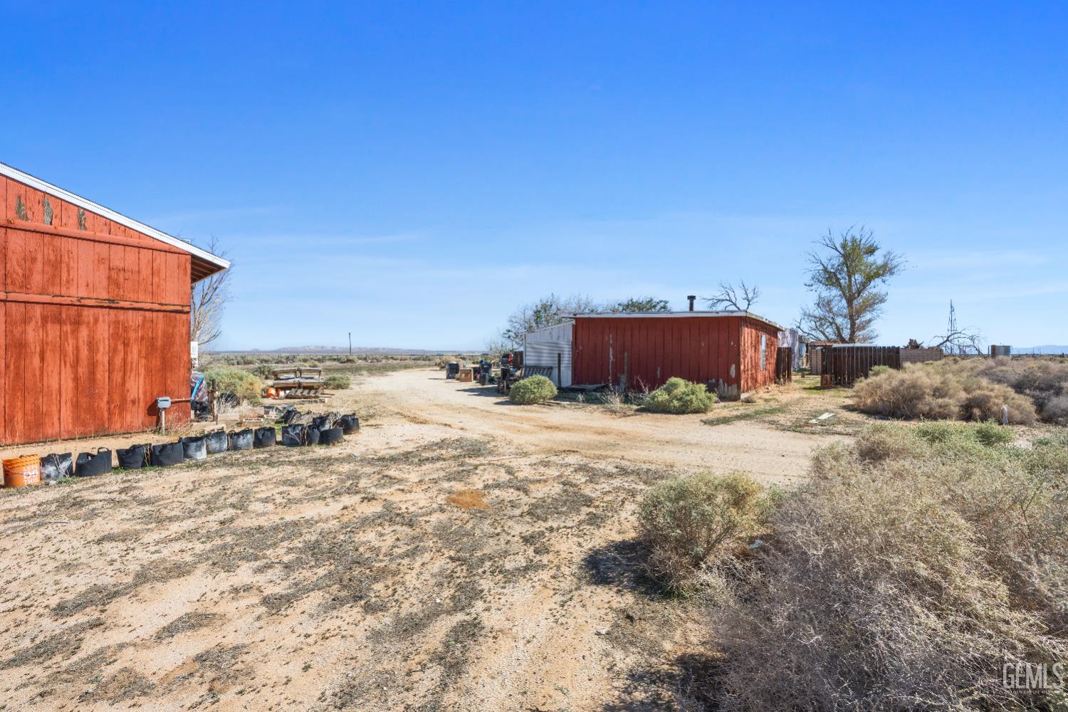 Undisclosed Address Edwards, CA 93523 - Photo 47 of 71 a view of a backyard of a house