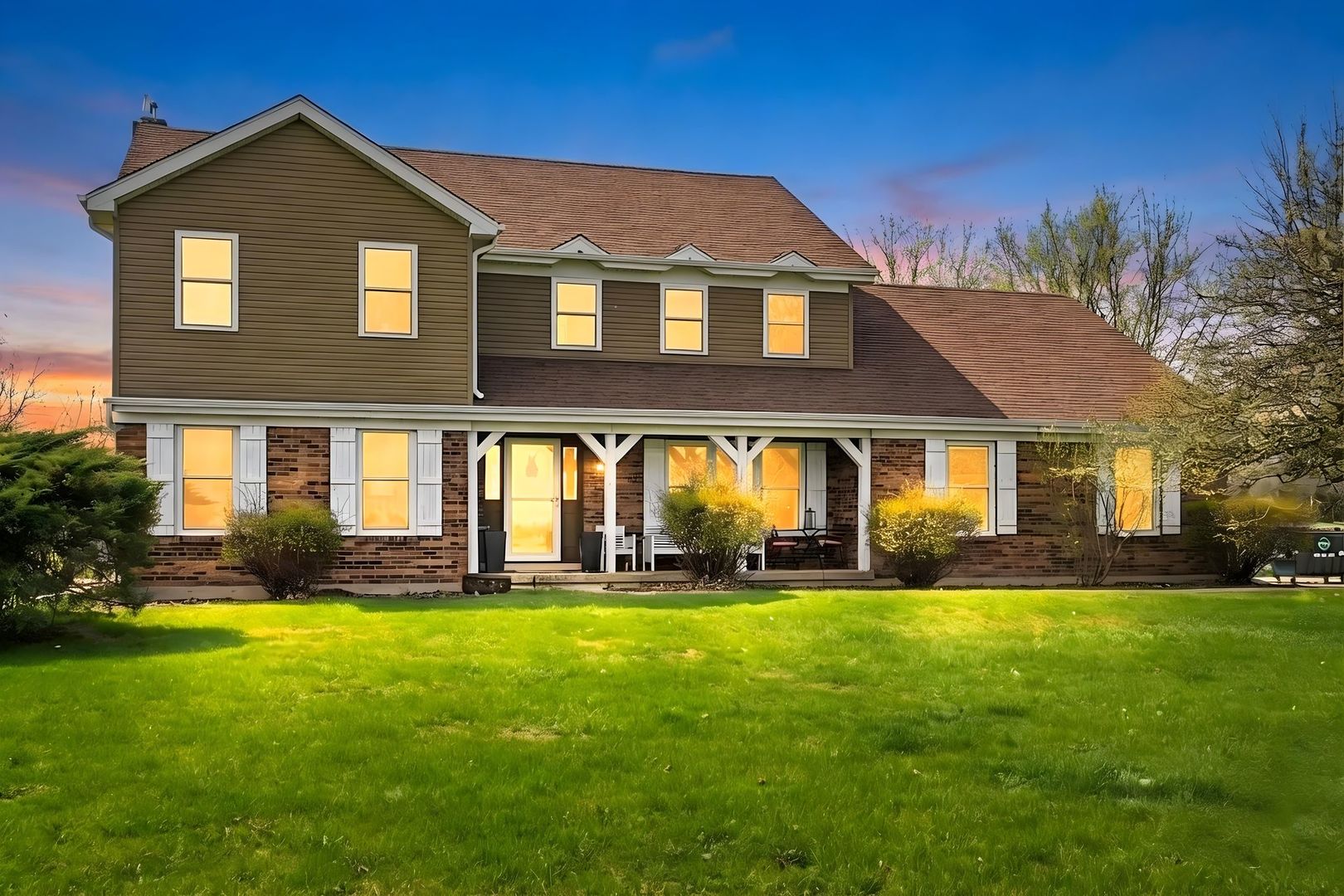 8N316 McGough Road Maple Park, IL 60151 - Photo 1 of 46 a front view of house with yard and green space