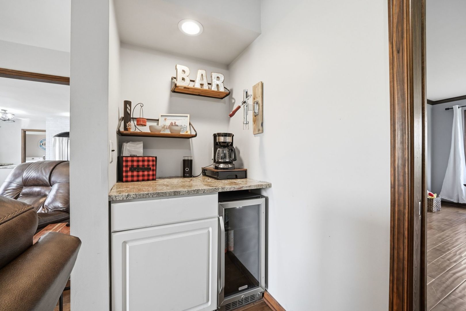 8N316 McGough Road Maple Park, IL 60151 - Photo 11 of 46 a kitchen with stainless steel appliances granite countertop a sink and cabinets