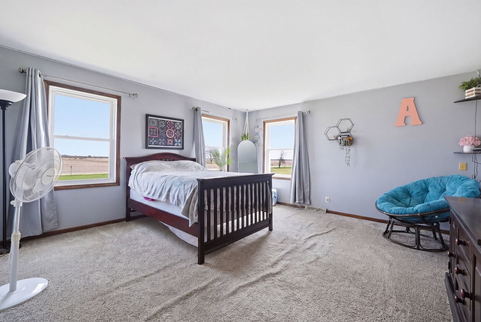 8N316 McGough Road Maple Park, IL 60151 - Photo 33 of 46 a bedroom with a bed and a window