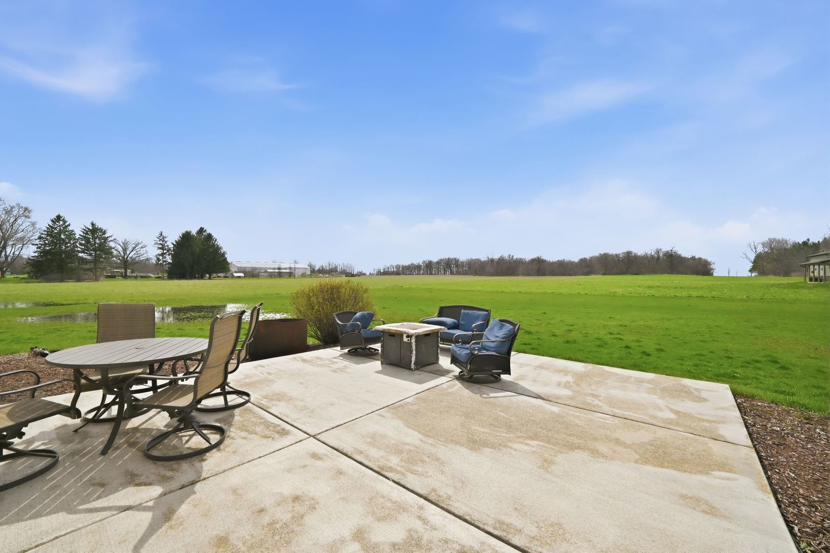 8N316 McGough Road Maple Park, IL 60151 - Photo 43 of 46 an outdoor sitting area with furniture and garden