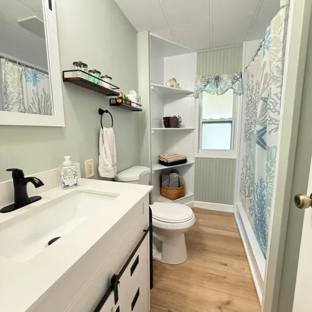 a view of a terrace with seating area