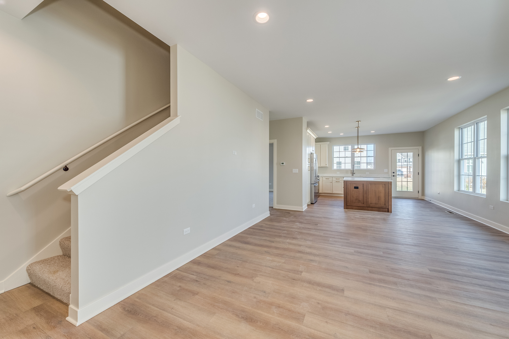 1076 Freedom Road Elburn, IL 60119 - Photo 8 of 31 a view of empty room with wooden floor