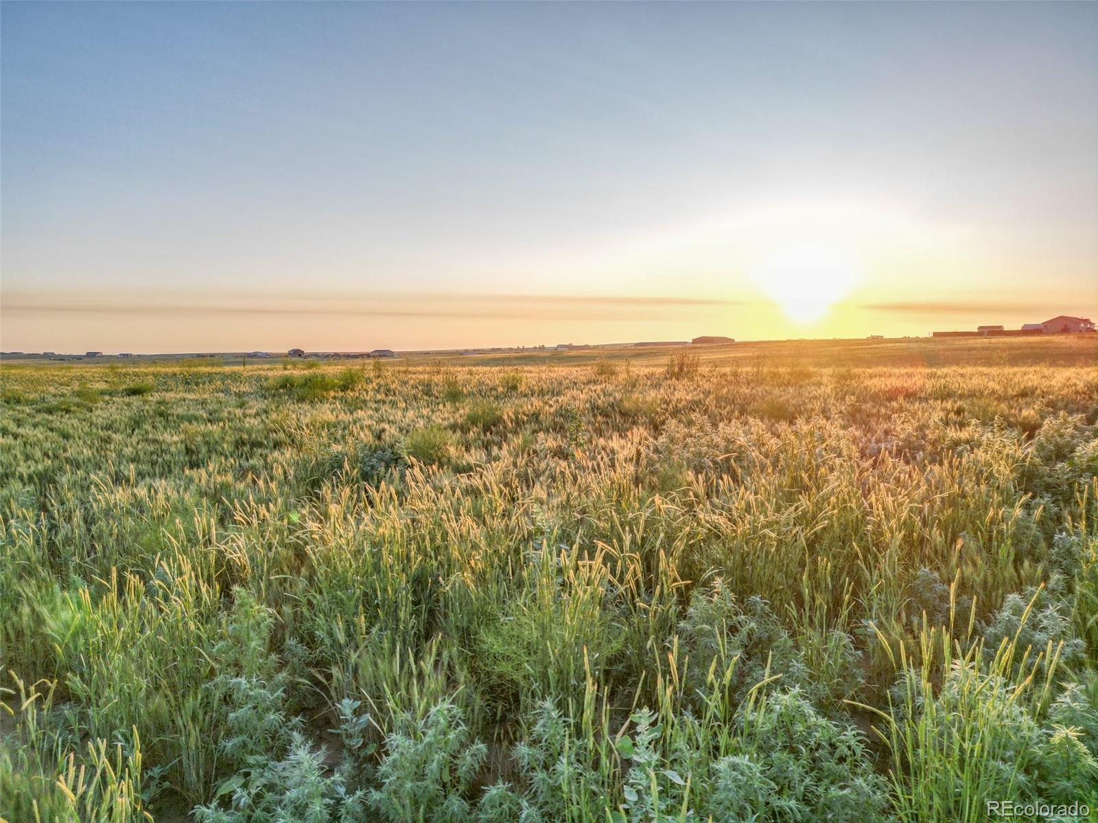 Pass Me By Road Strasburg, CO 80136 - Photo 41 of 46 an aerial view of residential houses with outdoor space