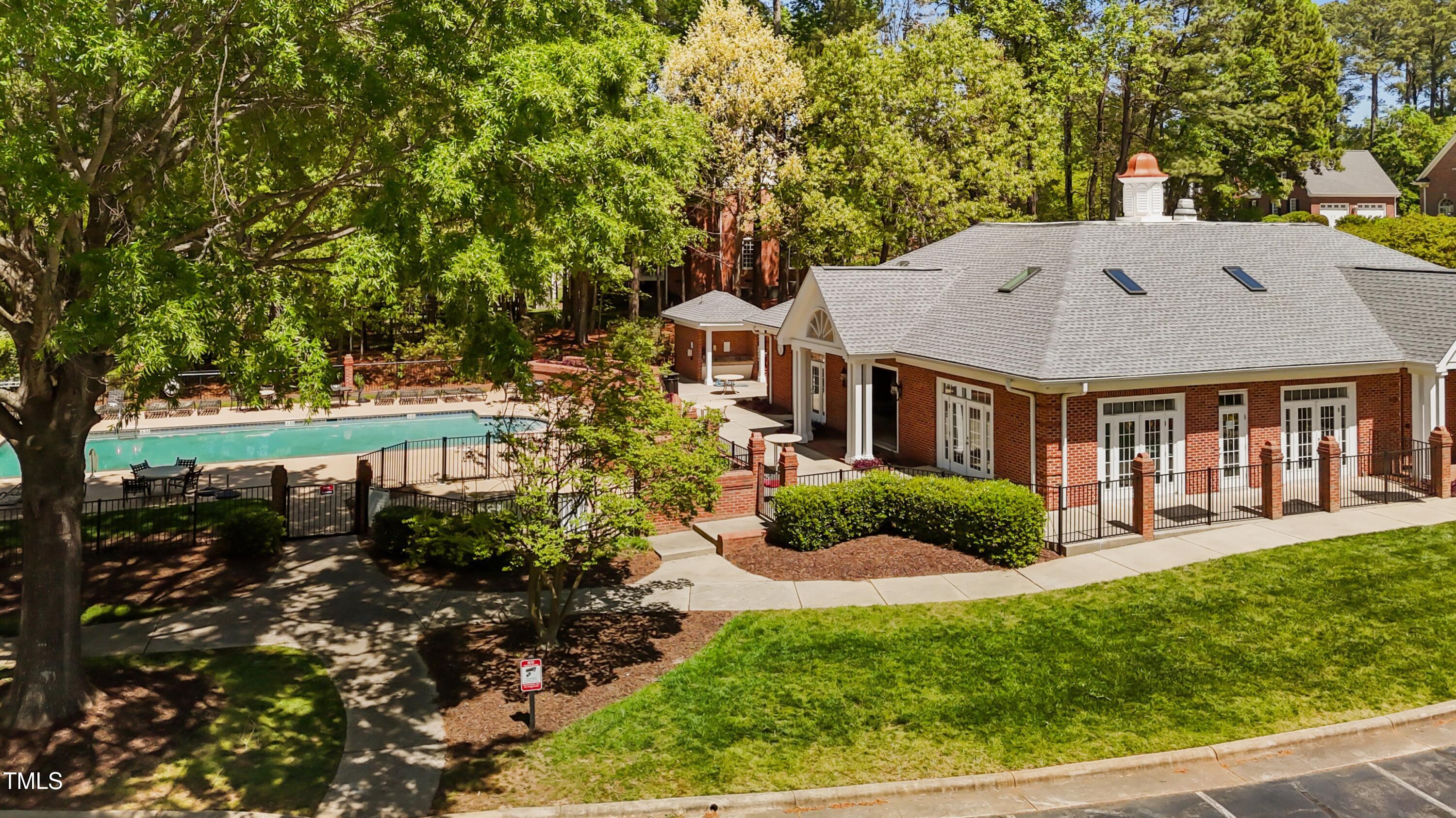 4101 John S Raboteau Wynd Raleigh, NC 27612 - Photo 52 of 65 Aerial12_ClubhousePool