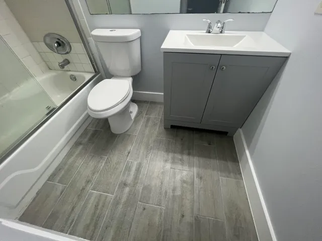 a bathroom with a sink and a toilet