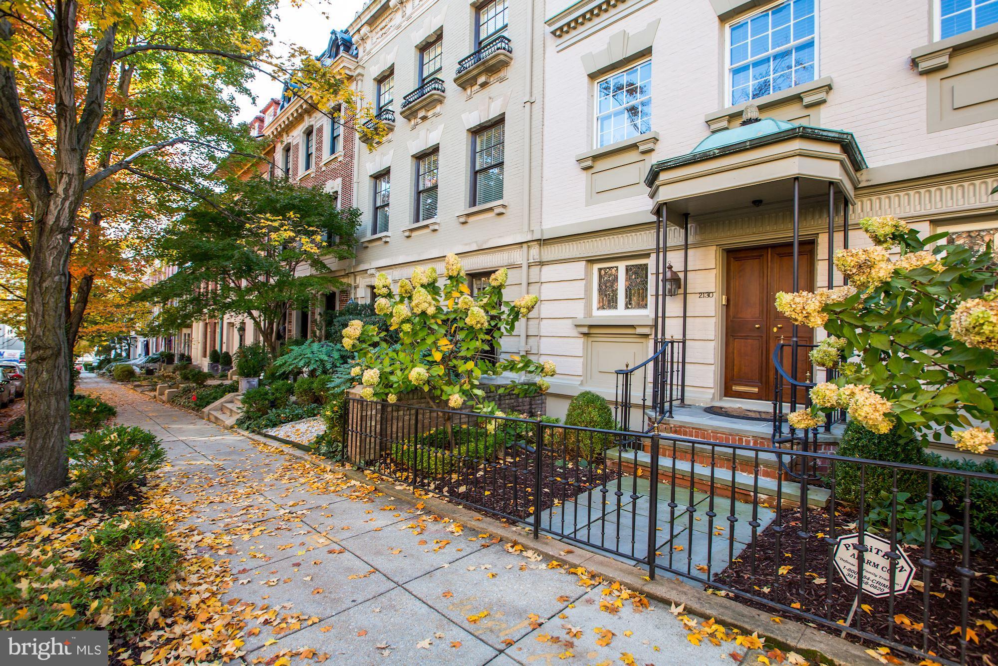 2130 Bancroft Place Northwest Washington, DC 20008 - Photo 2 of 35 Covered Front Entrance with Cooper Roof
