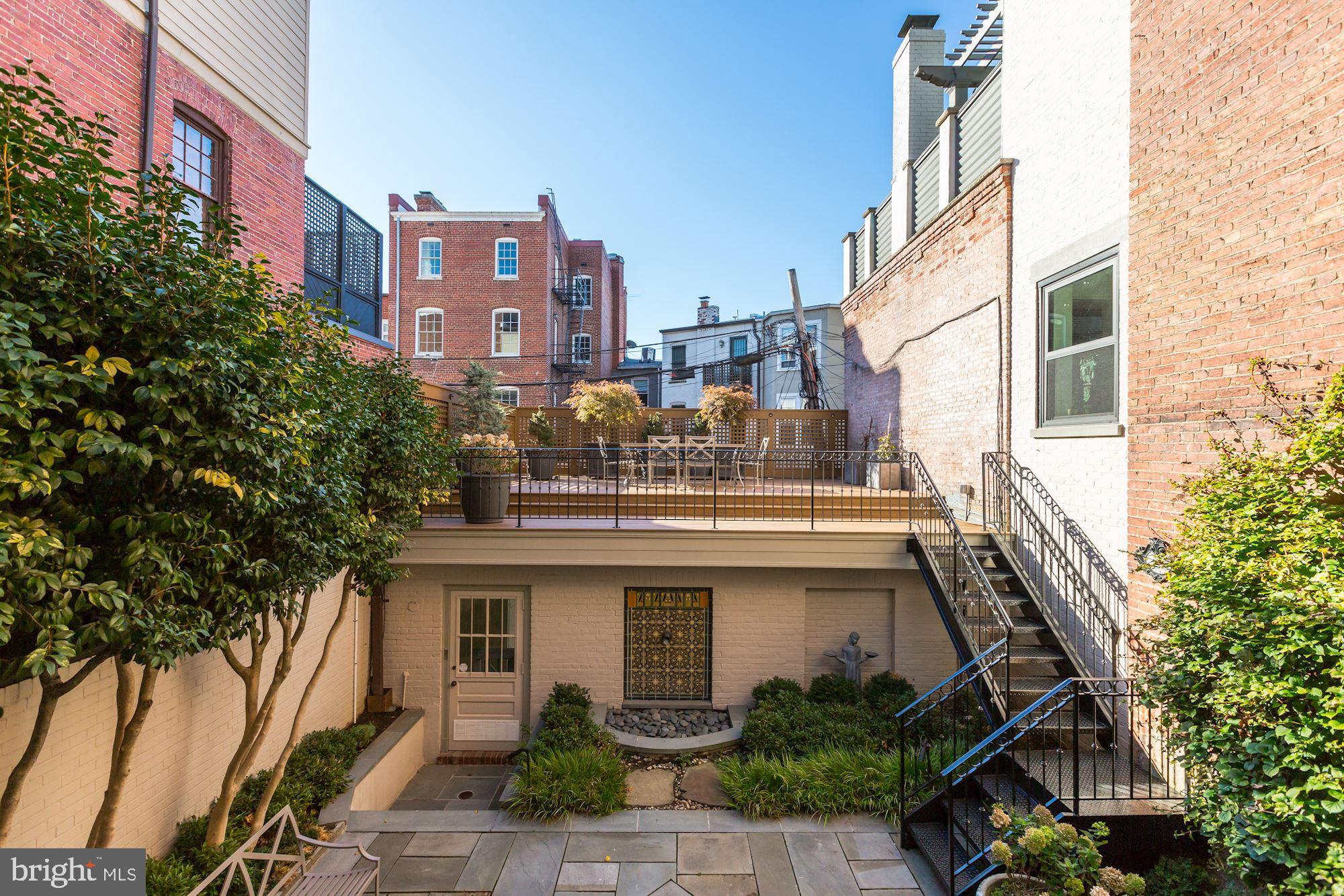2130 Bancroft Place Northwest Washington, DC 20008 - Photo 29 of 35 View of Terrace and New Deck from Great Room