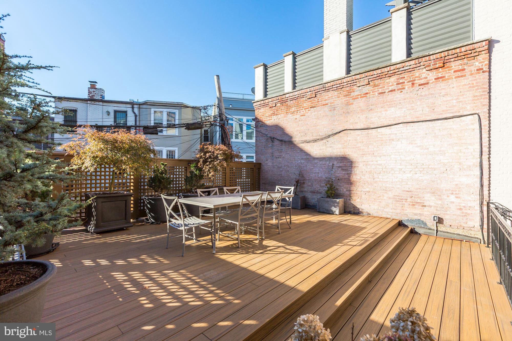 2130 Bancroft Place Northwest Washington, DC 20008 - Photo 32 of 35 New Elevated Deck