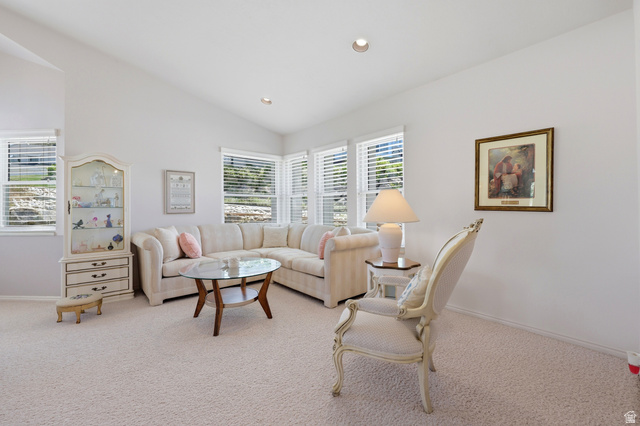 3766 Cardiff Circle Bountiful, UT 84010 - Photo 6 of 46 Angled ceiling with recessed lighting