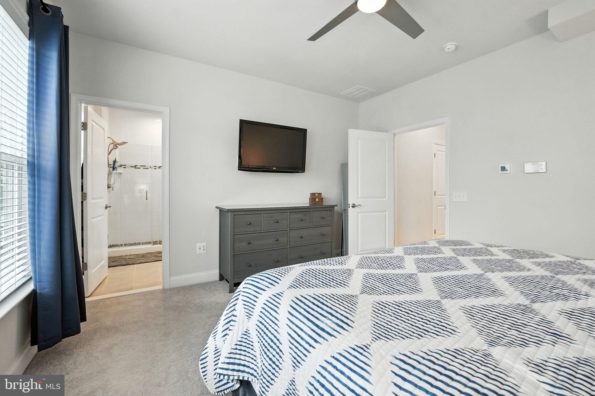 17233 Branched Oak Road Dumfries, VA 22026 - Photo 26 of 79 a bedroom with a bed and a flat screen tv