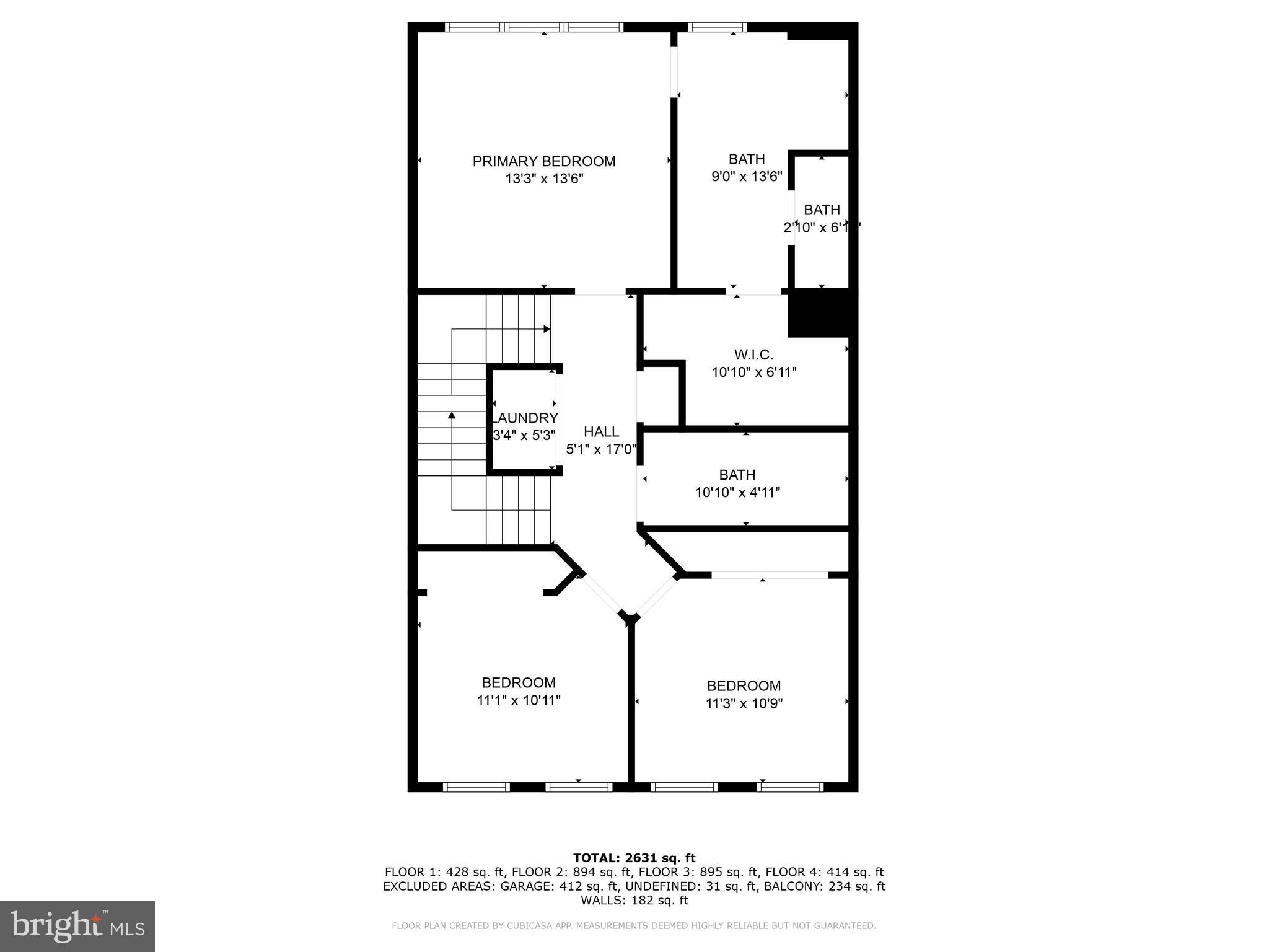 17233 Branched Oak Road Dumfries, VA 22026 - Photo 37 of 79 a picture of a bench in front of a wall