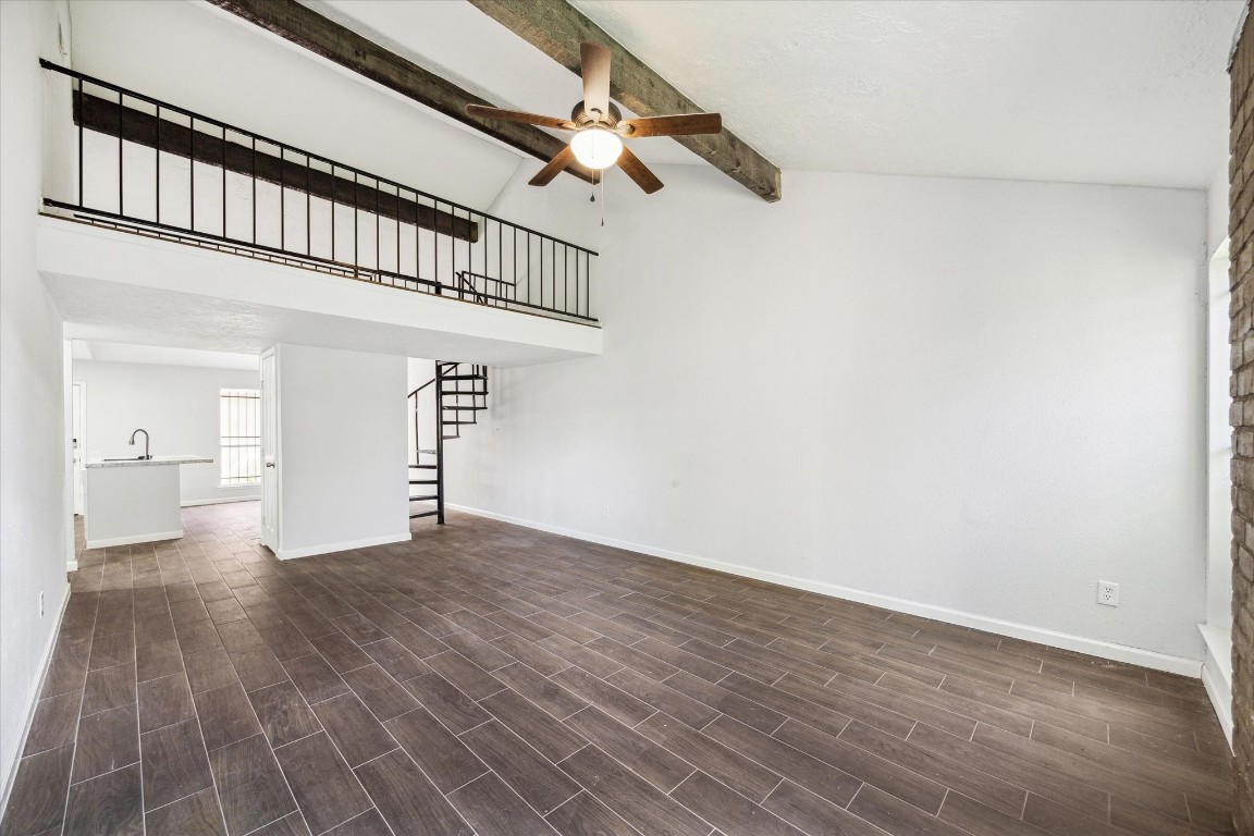 8628 Maplecrest Drive Houston, TX 77099 - Photo 6 of 10 a view of an entryway with wooden floor