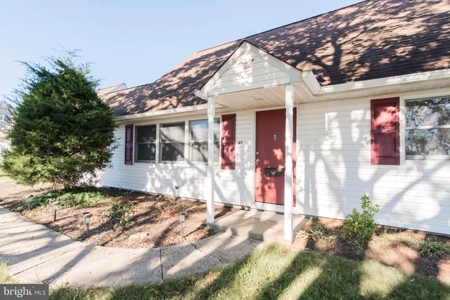 a view of a house with a patio