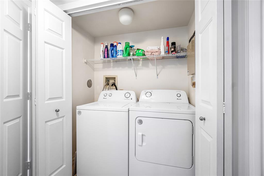 100 Southeast 5th Avenue, Unit 110 Boca Raton, FL 33432 - Photo 30 of 52 a utility room with dryer and washer
