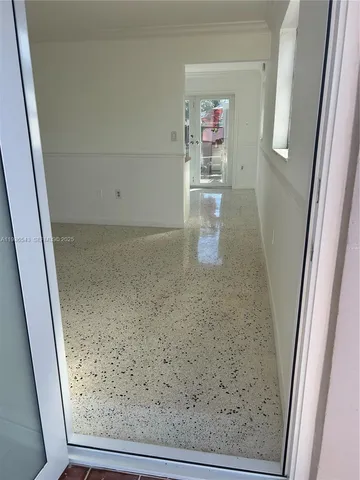 view of a closet with wooden floor