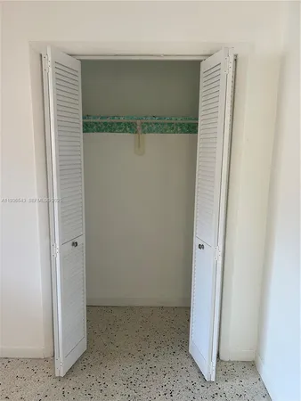 a view of closet area