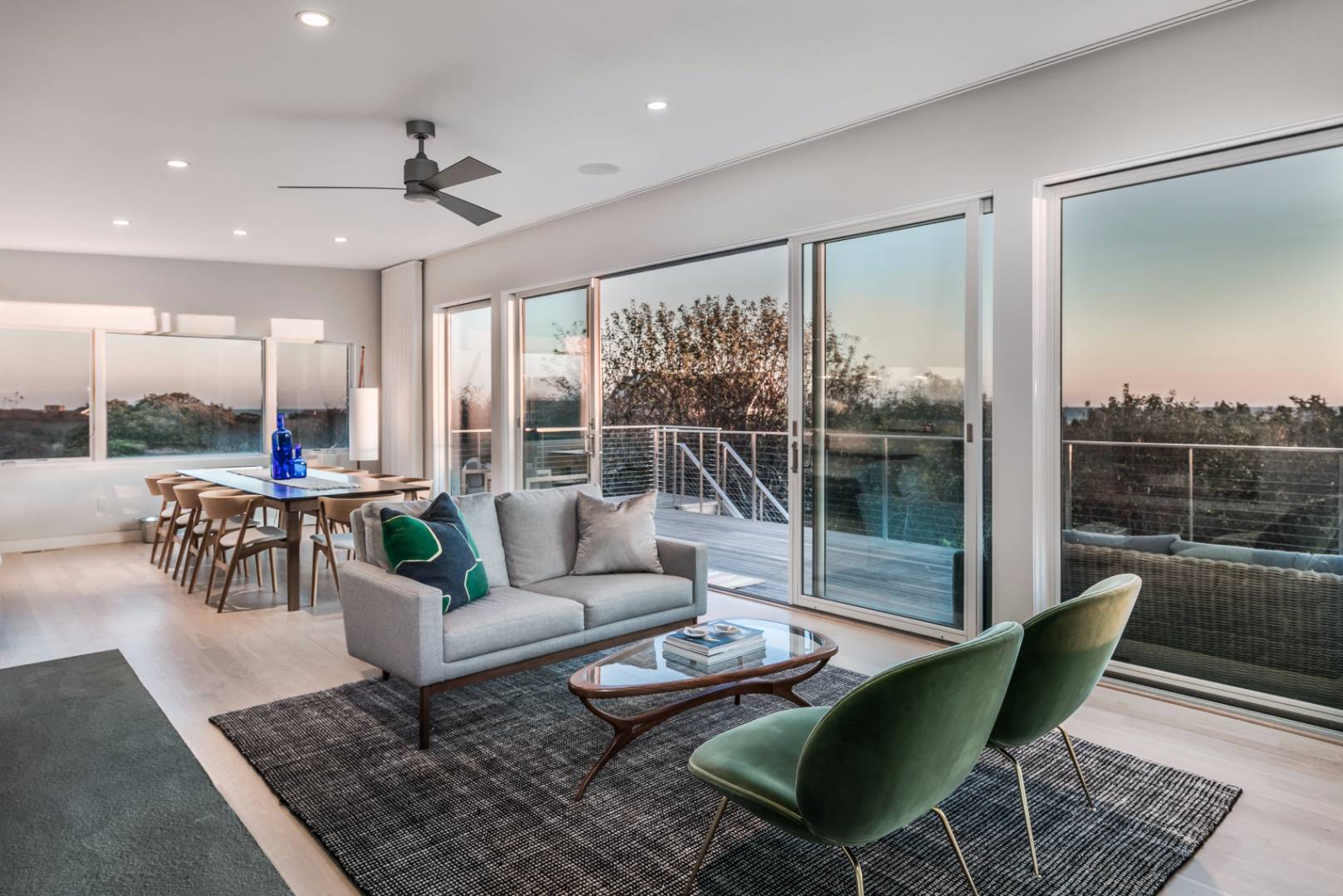 83 North Surfside Avenue Montauk, NY 11954 - Photo 8 of 26 a living room with furniture and a large window