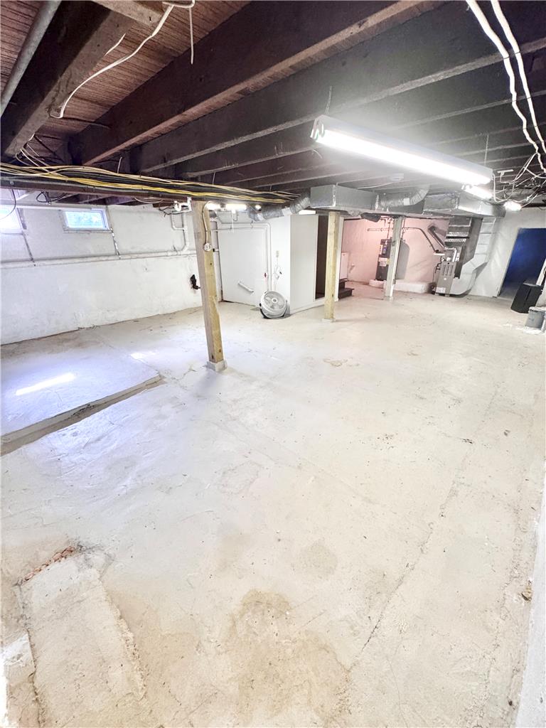 5454 Camp Meeting Road Center Valley, PA 18034 - Photo 22 of 27 An unfinished basement offers ample potential for customization and additional living space.