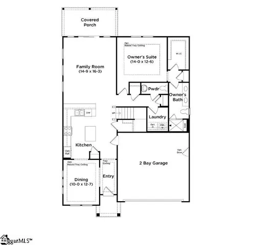 $304,990 | 976 Diane Lane, Moore, SC 29369