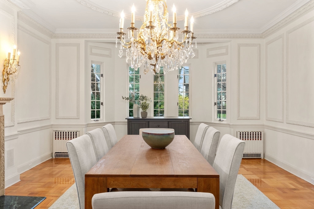 96 Monadnock Road Newton, MA 02467 - Photo 8 of 25 a dining room with furniture and window